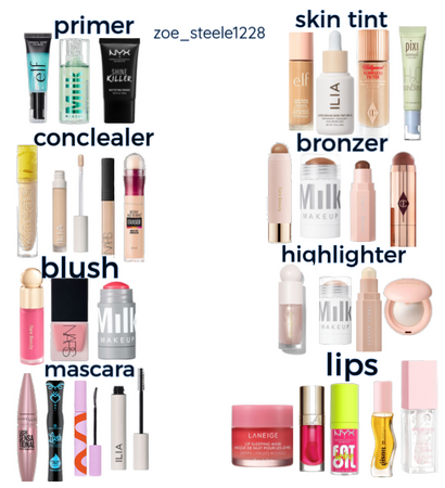 makeup variety