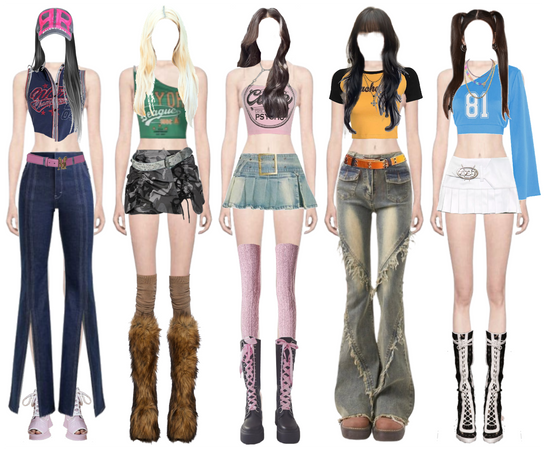 [ Y2K Stage outfits ]