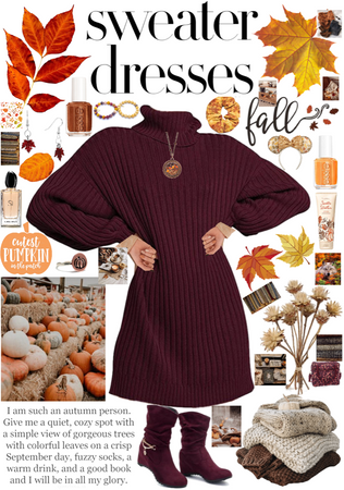 Fave Fall Comeback: Sweater Dress