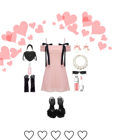 black pink inspired by Jennie Kim 🩷🖤
