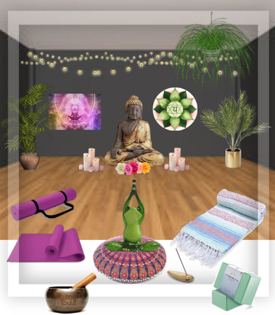 A Room For Yoga and Meditation