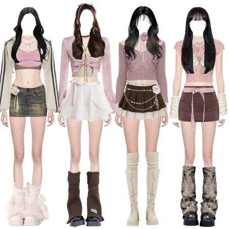 kpop girl group outfits