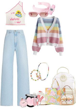 Preppy cute back to school outfit
