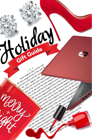 Holiday gift guide (red)