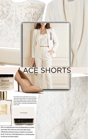 lace dress shorts