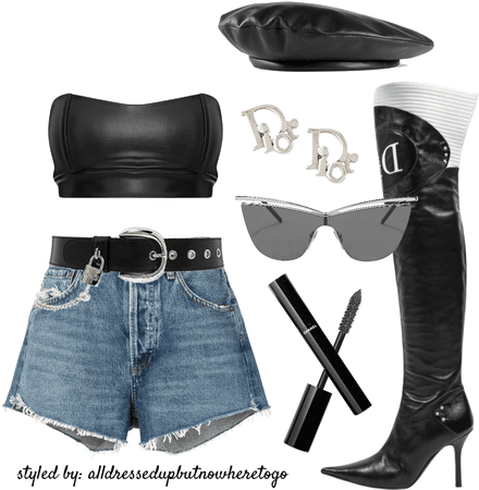 Virtual Styling: Dior Boots Look