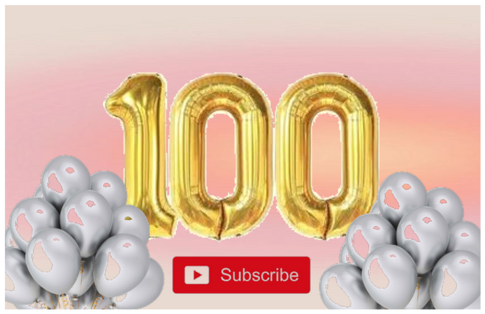 my 100 sub