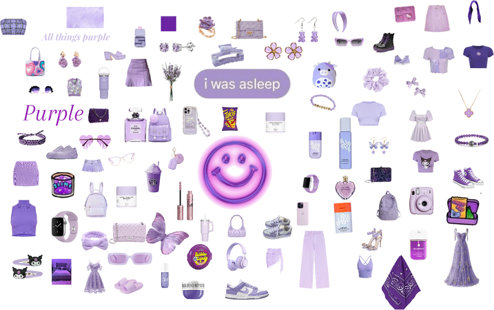 too much purple