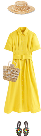 April 4th Is a Yellow dress