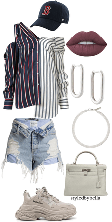 Striped Blouse fit