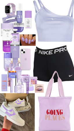 Look fitness purple basic routine💜💜💜