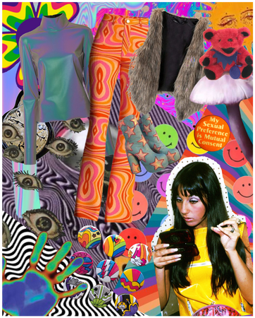 60s psychedelic outfit