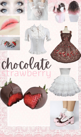 Chocolate Covered Strawberry Inspired Outfit