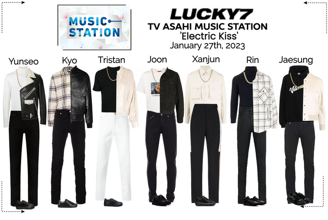 LUCKY7 (럭키세븐) [TV ASAHI MUSIC STATION] 'Electric Kiss’