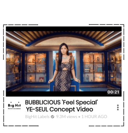 BUBBLICIOUS (신기한) YE-SEUL ‘FS’ Concept Video