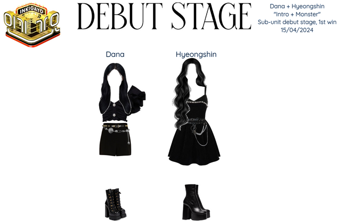 Dana Hyeongshin Monster debut stage