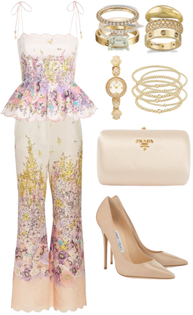 Floral Pant Garden Spring Outfit