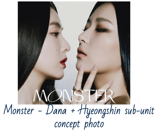 Dana and Hyeongshin Monster group concept photo