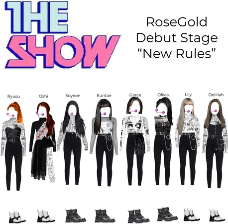 RoseGold Debut Stage “New Rules”