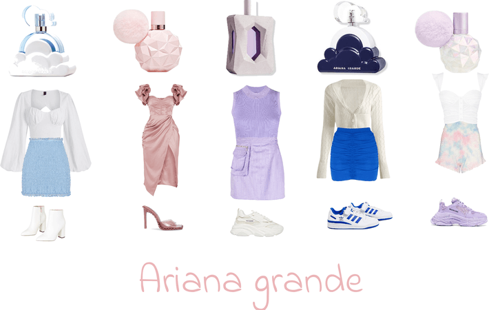 Ariana grade perfume outfit