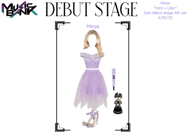 Mirae solo debut stage music bank