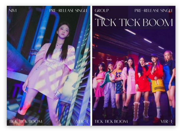 NYXX (닉스) 'Tick Tick Boom' Concept photos #7&8