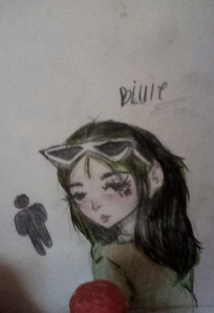 Billie eilish drawing