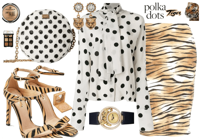 Polka dots and tiger stripes