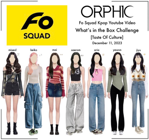ORPHIC (오르픽) Fo Squad Kpop Youtube Video