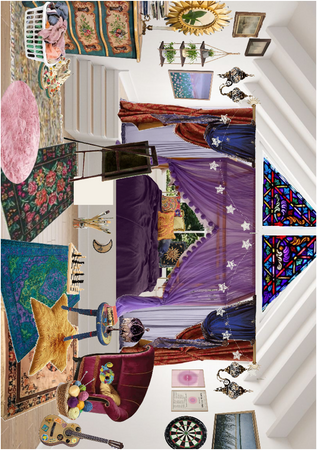 Rapunzel bedroom
