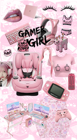Pink gamer wallpaper