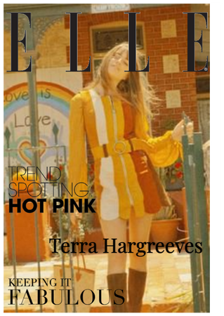 60's Elle Cover: Terra Hargreeves