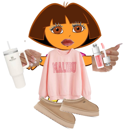 Dora as a baddie