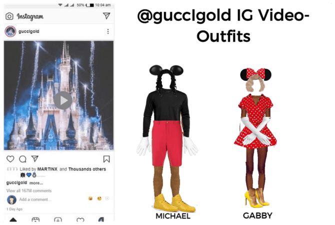 GuccIgold IG Post Video outfits