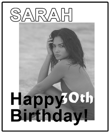 Sarah's Birthday!