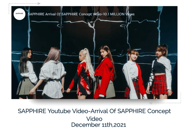 SAPPHIRE Youtube Video|Date:12-11-21|