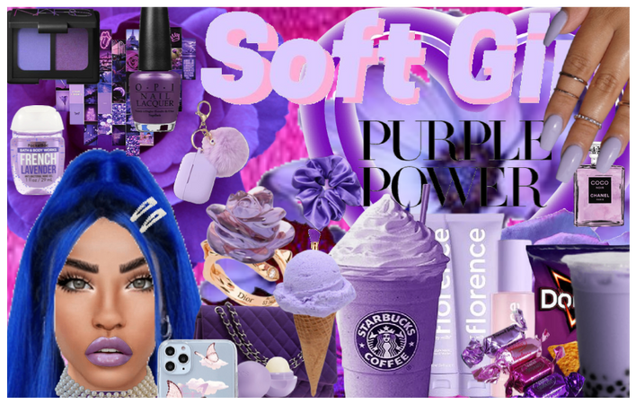 Purple Power!  Purple Softie!