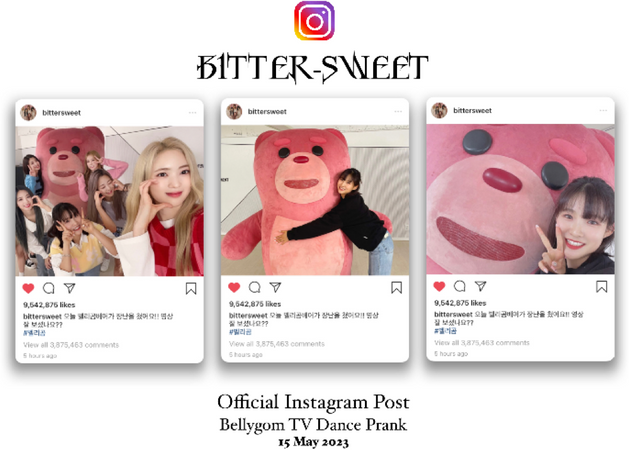 BITTER-SWEET 비터스윗 Instagram