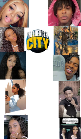 influencers city cast