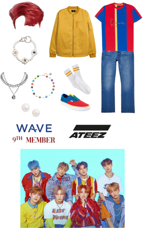 Ateez 9th Male Member (Wave Photoshoot)