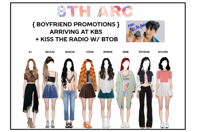 8TH ARC"BOYFRIEND" PROMOTION AT KBS
