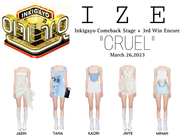 Inkigayo "CRUEL" Comeback Stage + 3rd Win