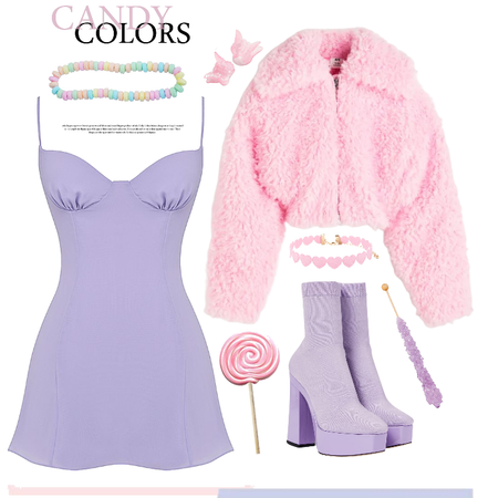 Candy Colors - Purple & Pink