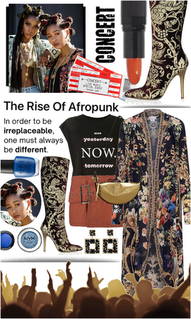 Afro punk style: perfect for concerts