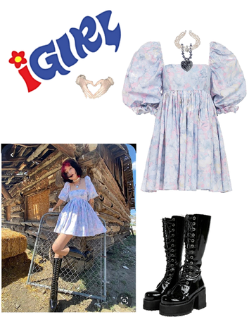 igirl fit recreation. igirl jewelry, unif boots, and selkie dress. Bella’s white gloves are unknown.