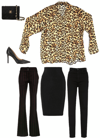 Camisa animal print leopardo