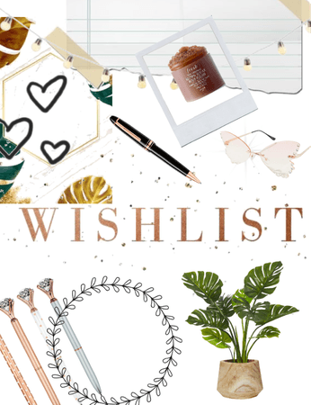 wish list 💛