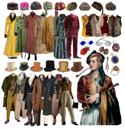 Travelling aristocrat's wardrobe