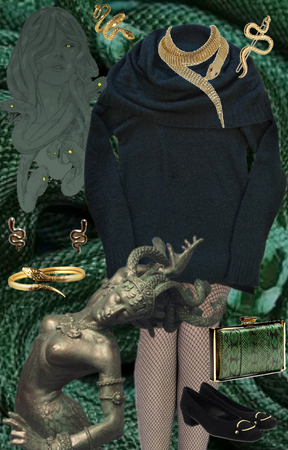 Gorgon in a sweater 🐍