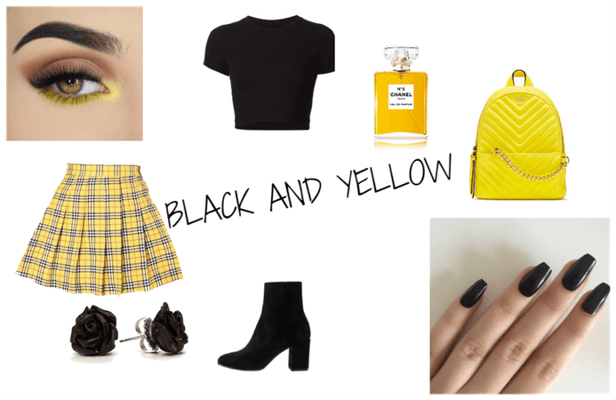 BLACK AND YELLOW